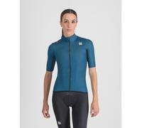 Maillot Sportful Fiandre Light manches courtes bleu femme - M