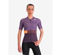 Maillot Sportful Snap manche courte violet femme - L