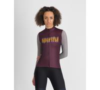 Maillot Sportful Supergiara Logo Thermal manches longues lilas gris femme - XS