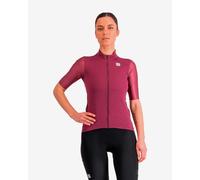 Maillot Sportful SuperGiara manche courte rouge lilas femme - L