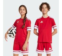 adidas Mixte Enfant SQUADRA25 Jersey Short Sleeve Kids, Team Power Red 2 / White, 5-6 Years
