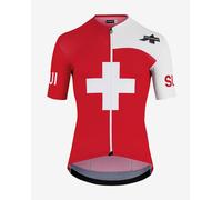 Maillot Suisse Federation Targa S9 manche courte rouge blanc - S