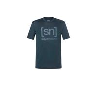 Maillot super.natural Logo lines Bleu S