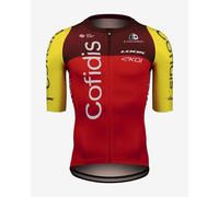 Maillot Team Cofidis 2025 Aero manches courtes rouge jaune - XL