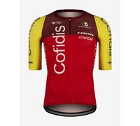 Maillot Team Cofidis 2025 Entraînement manches courtes rouge jaune - XL