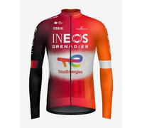 Maillot Team Ineos Grenadiers 2025 Hyder manches longues orange - M