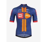 Maillot Team Picnic PostNL 2025 Entraînement manches courtes bleu - M