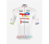 Maillot Team TotalEnergies Icon 2025 manches courtes blanc - XL