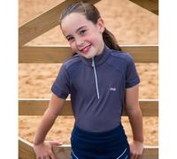 Maillot technique équitation fille Premier Equine Mini Remisa Gris 5/6 ans