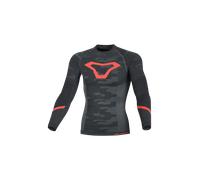 Macna Baselayer, chemise fonctionnelle à manches longues XXL/3XL Noir/Rouge Noir/Rouge