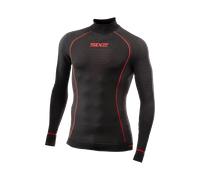 Maillot Technique SIXS BlazeFit Noir/Rouge3XL-4XL Noir,Rouge