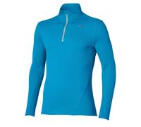 Mizuno Maillot technique Tech C Bt Charge Breath Thermique Manches longues Bleu S Homme
