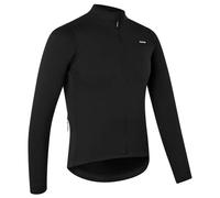 GripGrab Maillot manches longues EXPLR Merinotech Thermique laine mérinos 3 poches Noir M