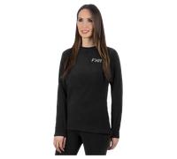 Maillot Thermique Manches Longues Femme FXR Pyro NoirXS Noir