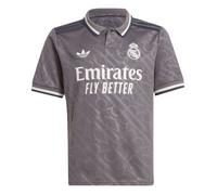 Maillot Third - Adidas - Real Madrid - Enfants - AEROREADY - Gris - Manches courtes 140