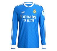 Maillot Third Authentique manches longues Real Madrid 2025/26 Bleu XL