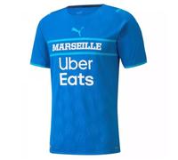 Maillot third authentique OM 2021/22 - bleu rayé - XS S