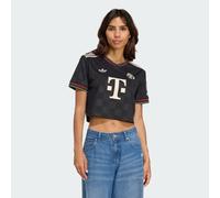 Maillot third cropped FC Bayern Munich25/26 Black / Halo Ivory S