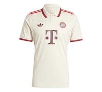 Adidas Fc Bayern Munich 3 Stripes 24/25 Third Junior Short Sleeve T-shirt Beige 9-10 Years Enfants