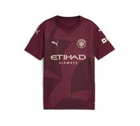 Puma Maillot Third Manchester City 2024/25 Enfant Bordeaux Taille 128