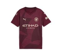 Maillot Third Enfant Manchester City 2024/25 Saison - Bordeaux - Taille : 128