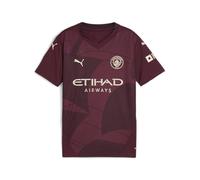 Maillot Third Enfant Manchester City 2024/25 Saison - Bordeaux - Taille : 140