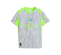 Puma Maillot extérieur Manchester City FC Enfants 25/26 Bleu (Cool Weather x Pro Green) Taille 152