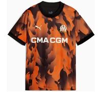 Maillot Third enfant OM 2023/24 - flat dark gray/puma black/rickie orange - 10 ans 6 ans