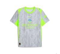 PUMA Maillot extérieur Manchester City FC 25/26 Bleu (Cool Weather x Pro Green) S