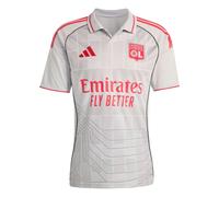 Adidas Olympic Lyon Third 25-26 Homme - Jerseys/Réplicas, Gris - Taille M - Poly Jersey Grey M