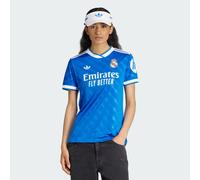 Adidas Maillot Real Madrid Third 25/26 Femme à manches courtes Bleu Taille M