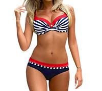 Maillot Transbronzant Femme 2 Pièces Shorty Bikini Ensemble Push Couleur Rembourré Multi Ronde Amincissant Maillots de Bain Sexy Bresilien D'Été Plage Vacances Slim Deux Pièces Ensemble Swimwear