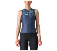 Maillot triathlon femme Free 2 bleu