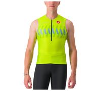 Maillot triathlon Free 2 vert néon
