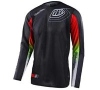 maillot troy lee air pro se richter - noir / rouge L