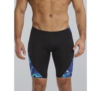 Maillot TYR Durafast Elite Dragonflyte Jammer noir bleu aqua - 38