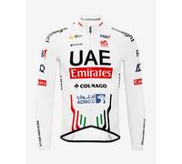 Maillot UAE Team Emirates 2024 Primapelle manches longues blanc - XL
