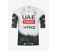 Maillot UAE Team Emirates 2025 Magistrale Ultra manches courtes blanc noir - L