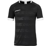 Uhlsport Division Ii Short Sleeve T-shirt Blanc,Noir 6-7 Years Enfants