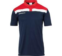 Uhlsport Offense 23 Short Sleeve Polo Rouge,Bleu 13-14 Years Enfants