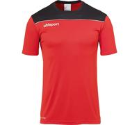 uhlsport Offense 23 Poly T-Shirt de Football pour Homme XXXL Rouge/Noir/Blanc