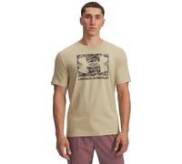 Under Armour T-shirt homme UA ABC Camo Boxed Logo, manches courtes camouflage Kaki XS