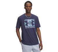 Under Armour T-shirt Homme UA ABC Camo Boxed Logo Bleu Marine Délavé/Bleu Calme M EU