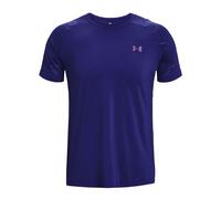 Under Armour Rush Embossed Short Sleeve T-shirt Bleu S Homme