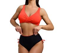 Maillot Une Piece Echancré 1 Défaut Trikini Asymétrique 85e Bretelle Couvert Grosse Ultra Tunique Aquabike Crochet Hipster Poudré Léopard DD Modelant Rapide Rabais