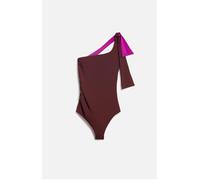Maillot Une Pièce Euxane - Marron Glace