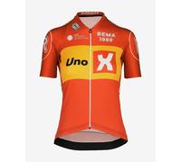 Maillot Uno-X Pro Cycing Team 2024 manche courte rouge femme - L