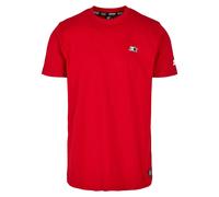 Starter Black Label T-Shirt 'Essential' rouge / noir / blanc, Taille S
