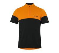 Vaude Bike Altissimo Ii Short Sleeve T-shirt Orange,Noir S Homme