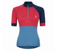 Maillot vélo femme Dare 2b Compassion III Jrsy Taille: L / Couleur: bleu / rouge
